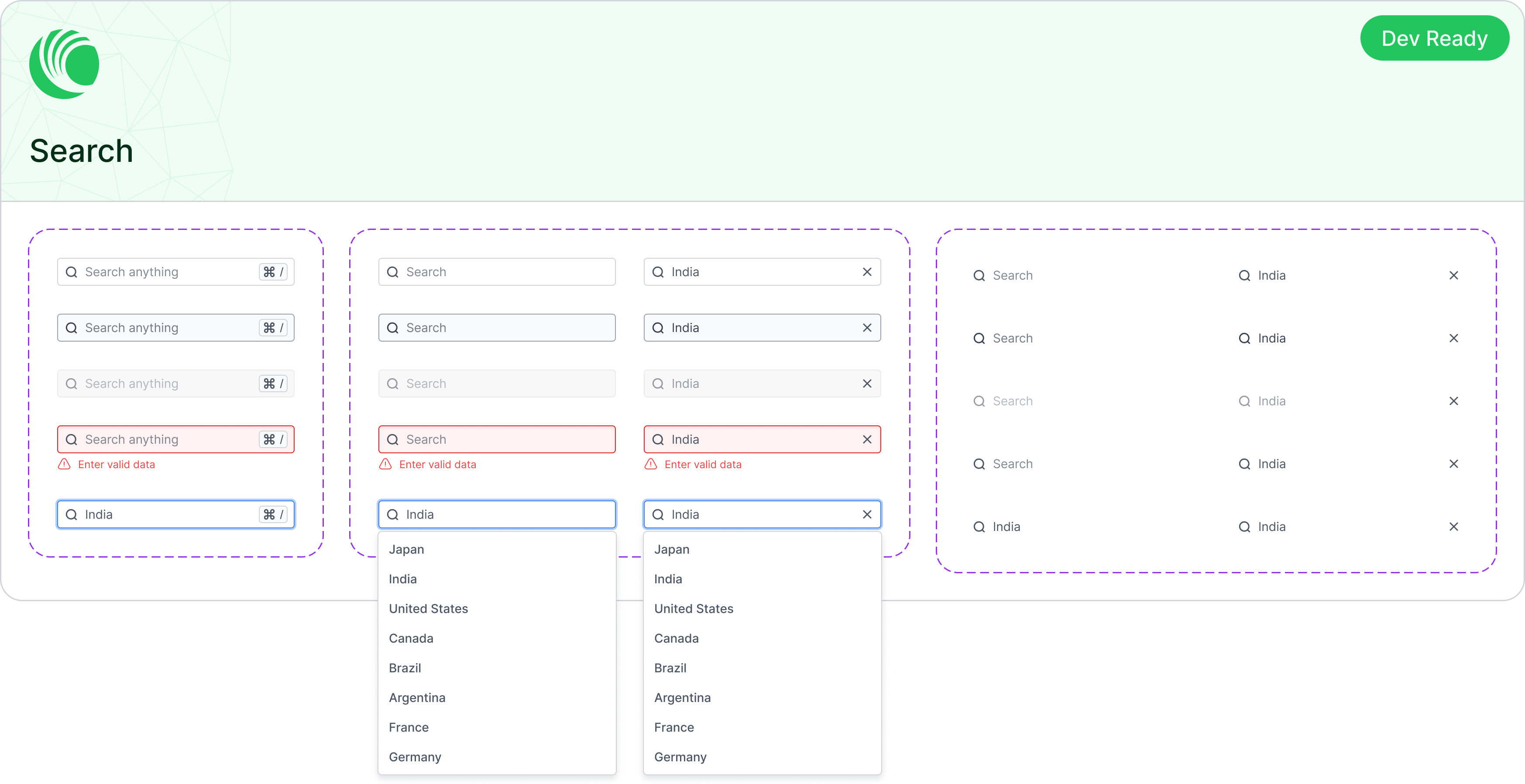 Enterprise Search & Filters